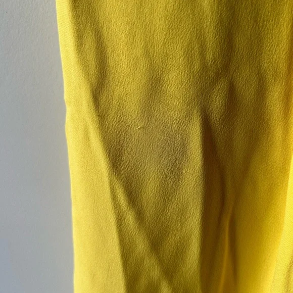 Oscar de la Renta yellow maxi dress gown (AS IS) - Picture 4 of 12